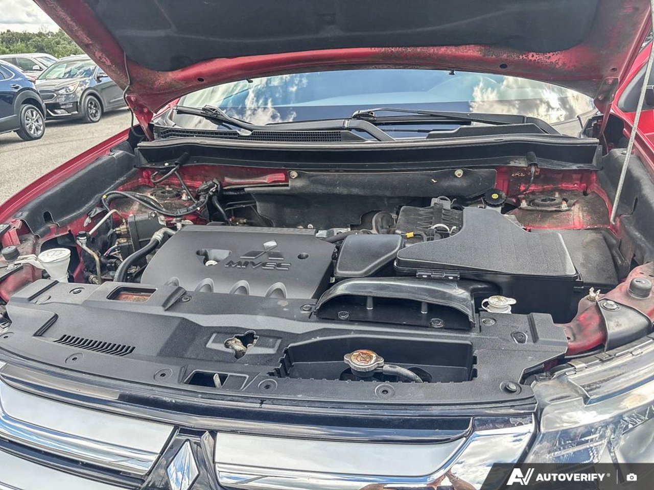 Mitsubishi Outlander JA4AZ2A39JZ619508 2018 Rouge Mirabel - photo #12