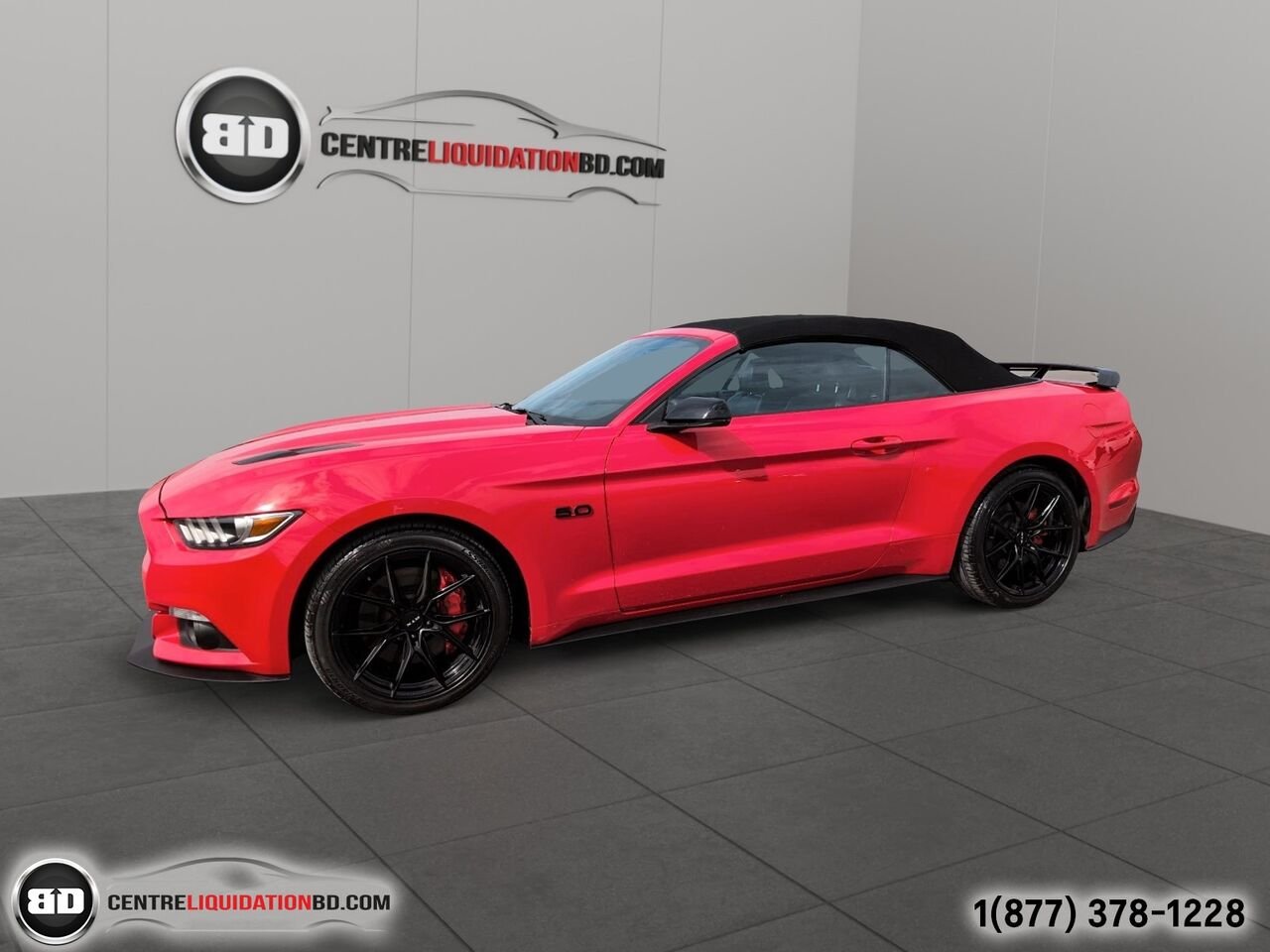 2017 Ford Mustang GT PREMIUM | BD0185 Red Granby - photo #23