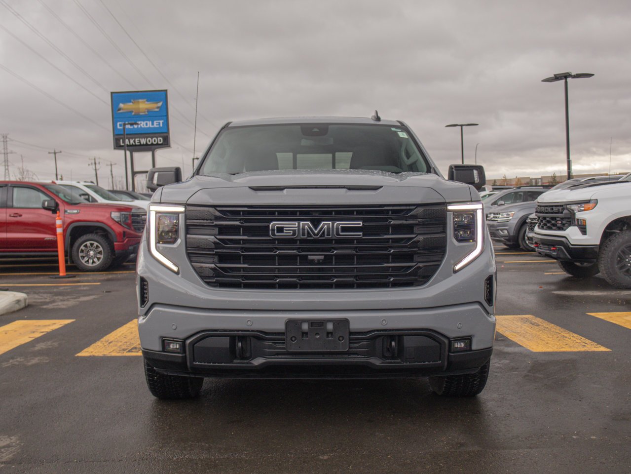 2024 GMC Sierra 1500 4WD Crew Cab 147 Elevation Grey Sherwood Park - photo #2