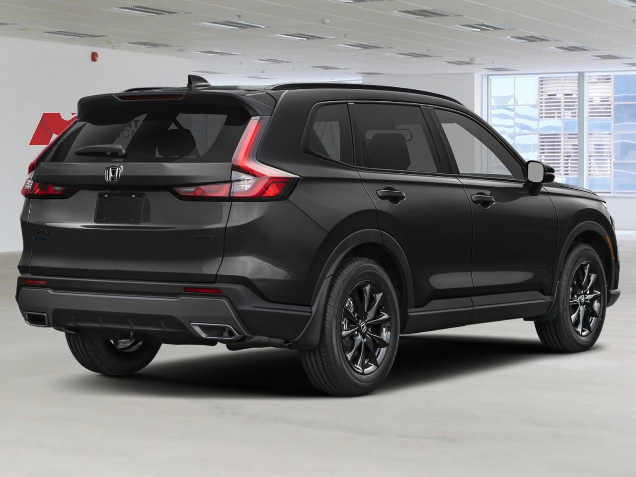 Honda CR-V hybride Sport Traction Intégrale 2026 Noir cristal nacré Matane - photo #2