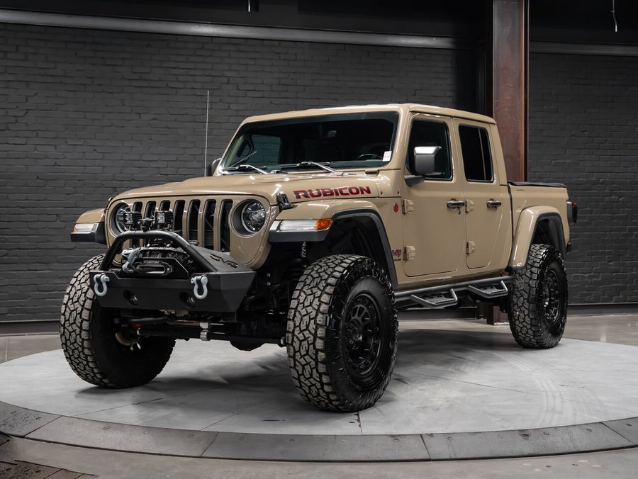 2020 Jeep Gladiator Rubicon | AMW 505 392 Hemi Swap | Removable Hard Top | Navigation Green