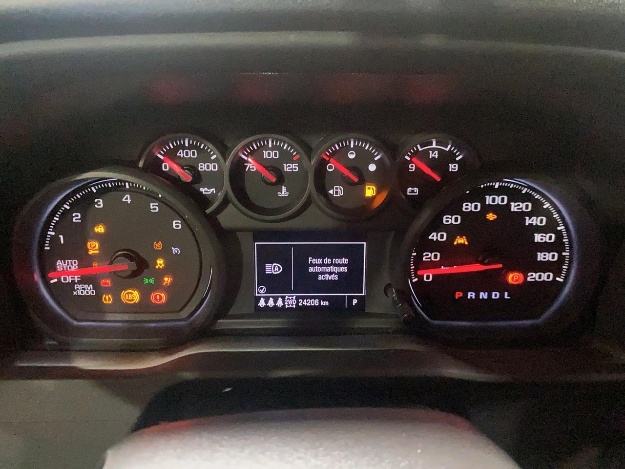 Chevrolet Silverado 1500 Custom Trail Boss 2024 Rouge Baie-Comeau - photo #14