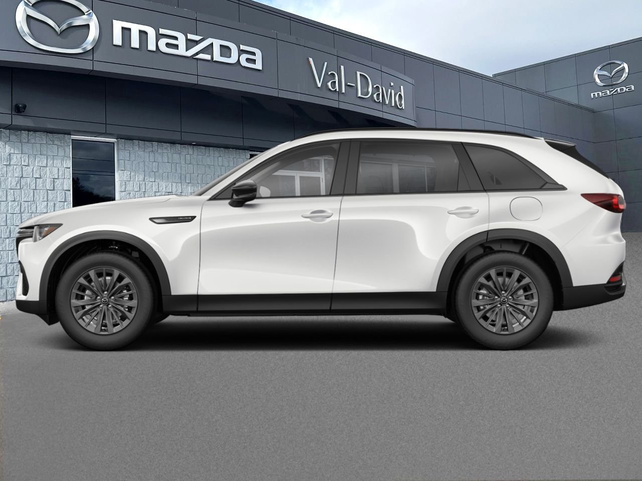 Mazda CX-70 hybride léger GS-L TI, MHEV 2026 Blanc rhodium métallisé Val-David - photo #1
