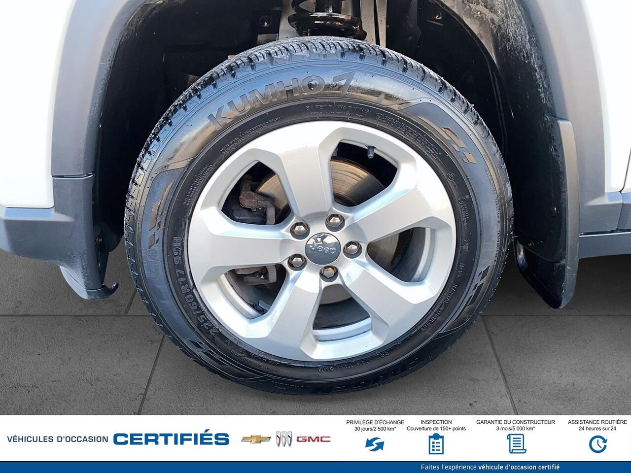 2020 JEEP COMPASS LATITUDE North 4x4 White Montmagny - photo #6