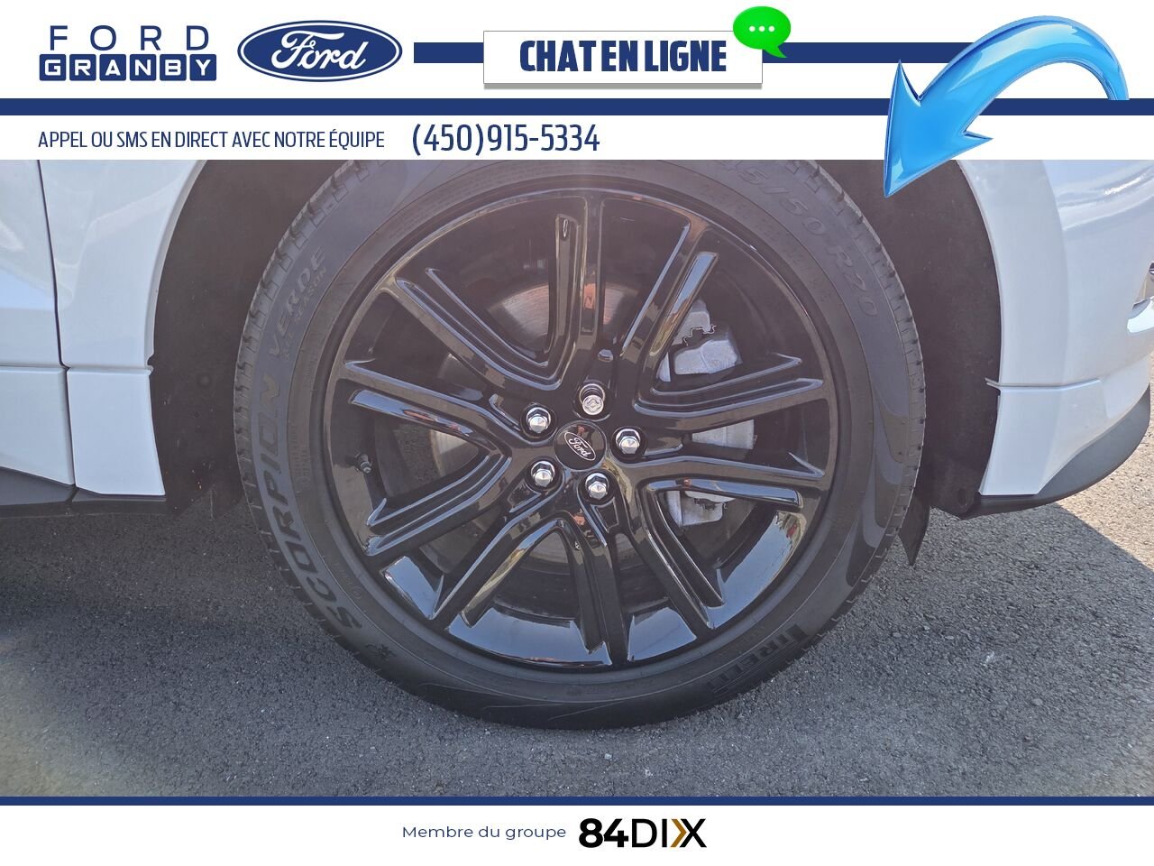 Ford Edge 2024 Blanc Granby - photo #25