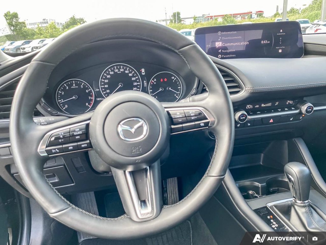 2025 Mazda Mazda3 JM1BPACM7S1792668 Black Mirabel - photo #15