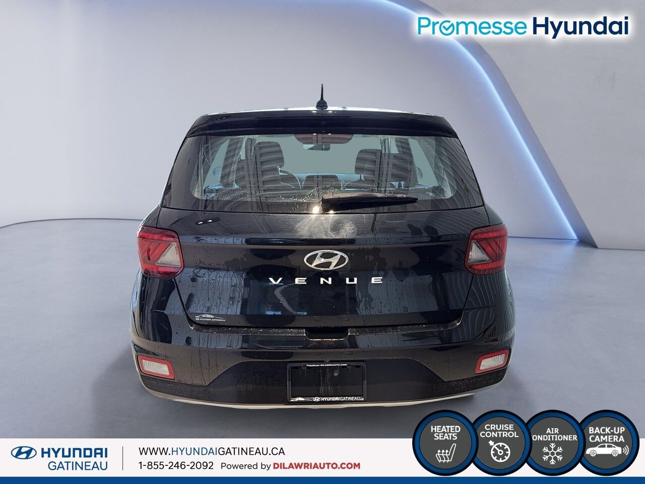 2023 Hyundai Venue Black Gatineau - photo #4