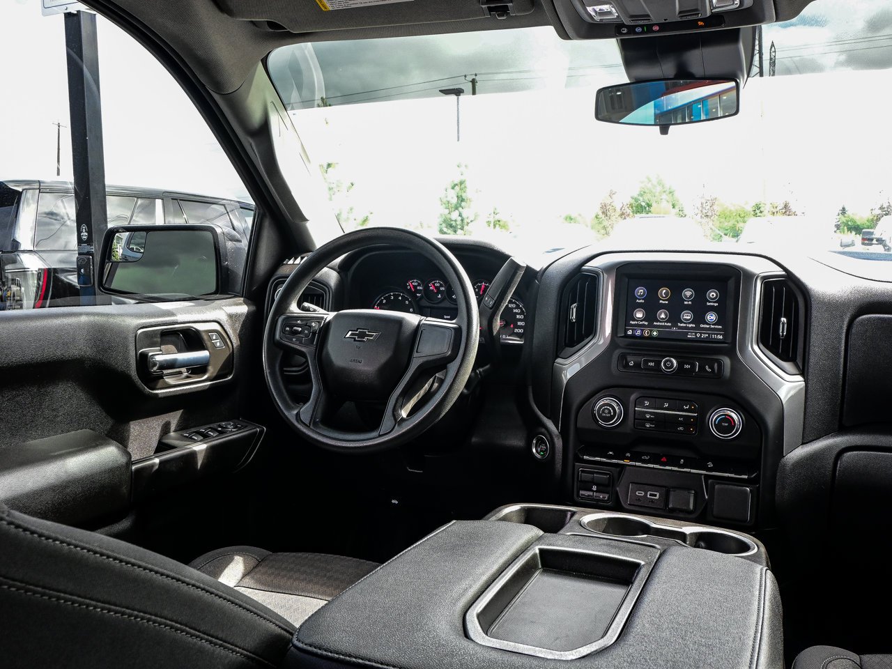 2024 Chevrolet Silverado 1500 4WD Crew Cab 147 Custom Trail Boss Grey Sherwood Park - photo #28