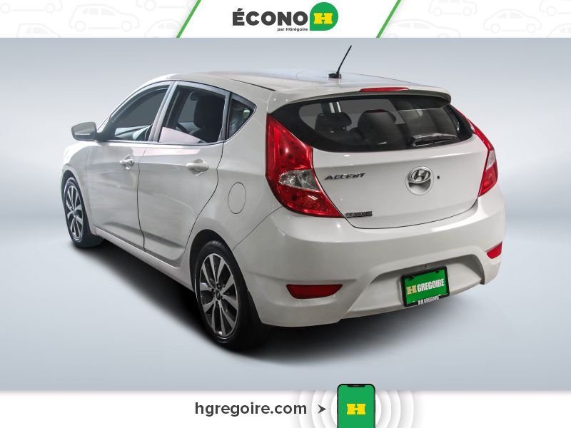 Hyundai Accent 2016 Blanc Saint-Eustache - photo #4