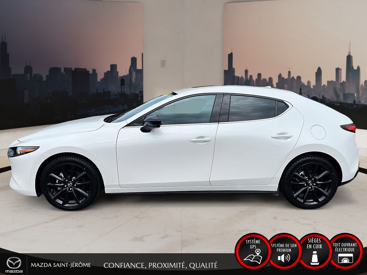 2025 Mazda Mazda3 Sport White Ste-Agathe des Monts - photo #10