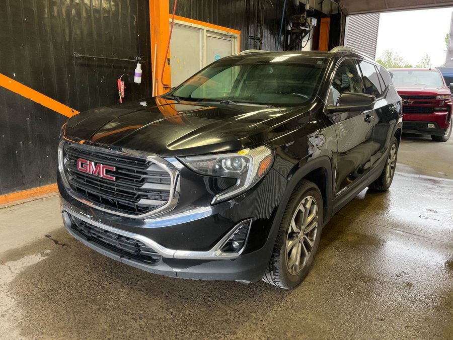 GMC Terrain SLT AWD CUIR *2.0L TURBO* TOIT *CARPLAY*HAYON ELEC 2019 Noir