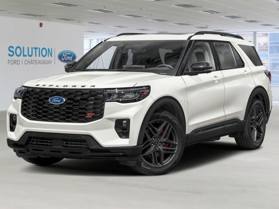 2026 Ford Explorer EXPLORER Star White Metallic Tri-Coat