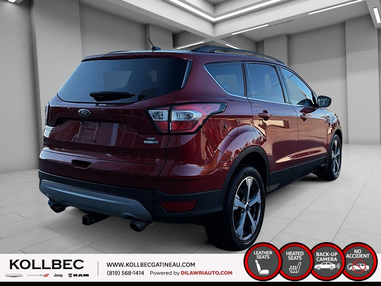 2017 Ford ESCAPE SE AWD Red Ottawa & Gatineau - photo #14