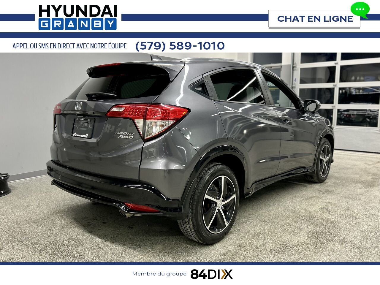 2020 Honda HR-V Grey Granby - photo #5
