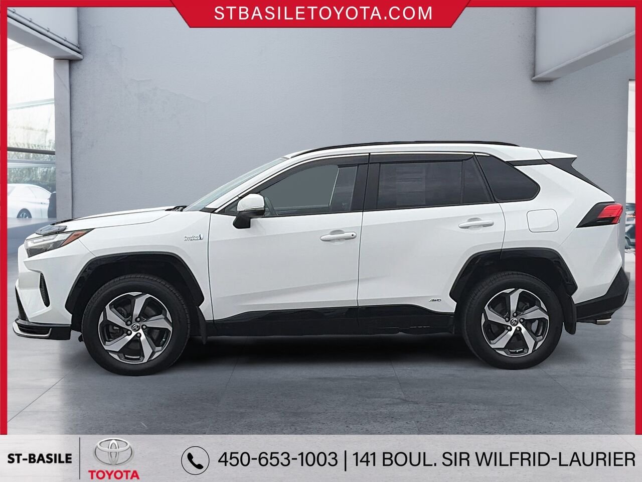 TOYOTA RAV4 PRIME 2023 Blanc Saint-Basile-le-Grand - photo #7