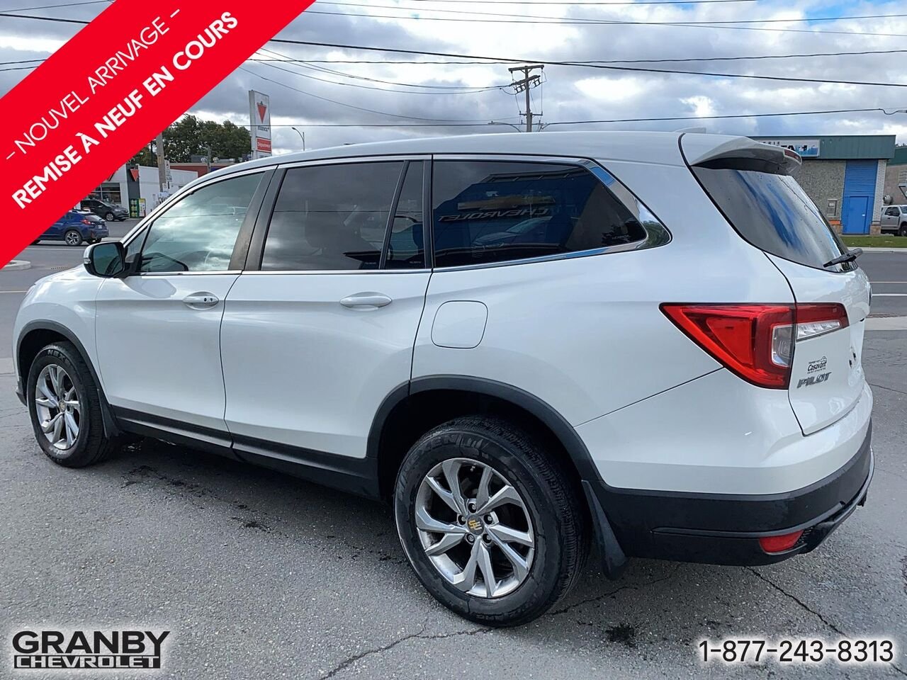 Honda Pilot LX Traction Intégrale | 27-0224A 2020 Blanc Granby - photo #6