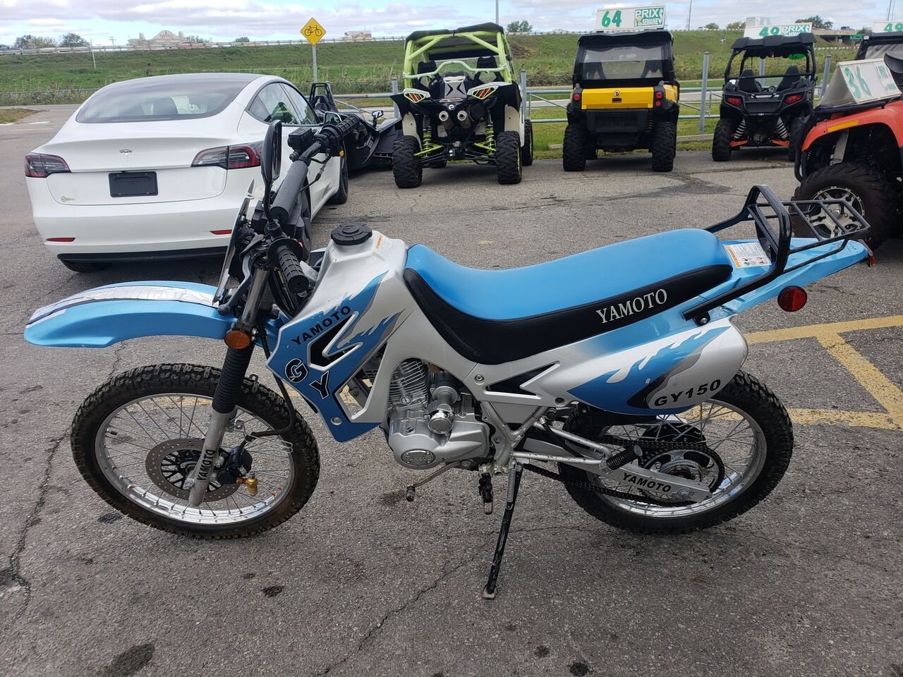 2005 CHONGQING HUANSONG G HS150GY Blue  - photo #3