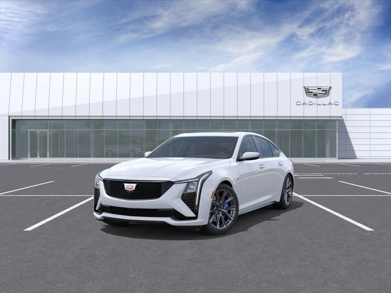 2026 CADILLAC CT5 CT5 SEDAN 2.0L TWIN-SCROLL TURBO SPORT AWD (1SE) Vibrant White Tricoat Laval - photo #0