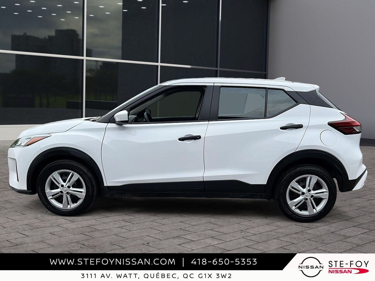 2024 Nissan KICKS S TA White Ste-Foy - photo #4
