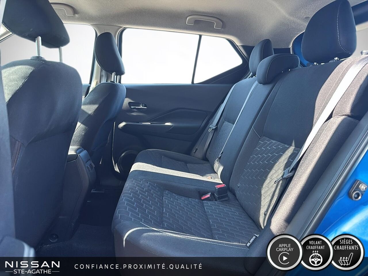 Nissan Kicks SV | CARPLAY | VOLANT CHAUFFANT | DÉMARRAGE À DISTANCE 2024 Bleu Saint-Jérôme - photo #6