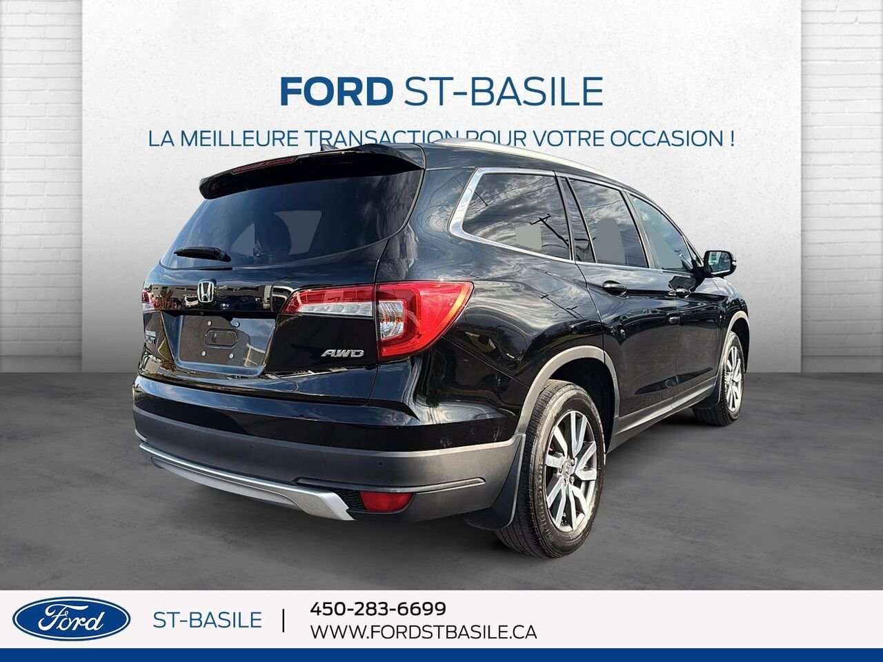 2022 HONDA PILOT Black Saint-Basile-le-Grand - photo #8
