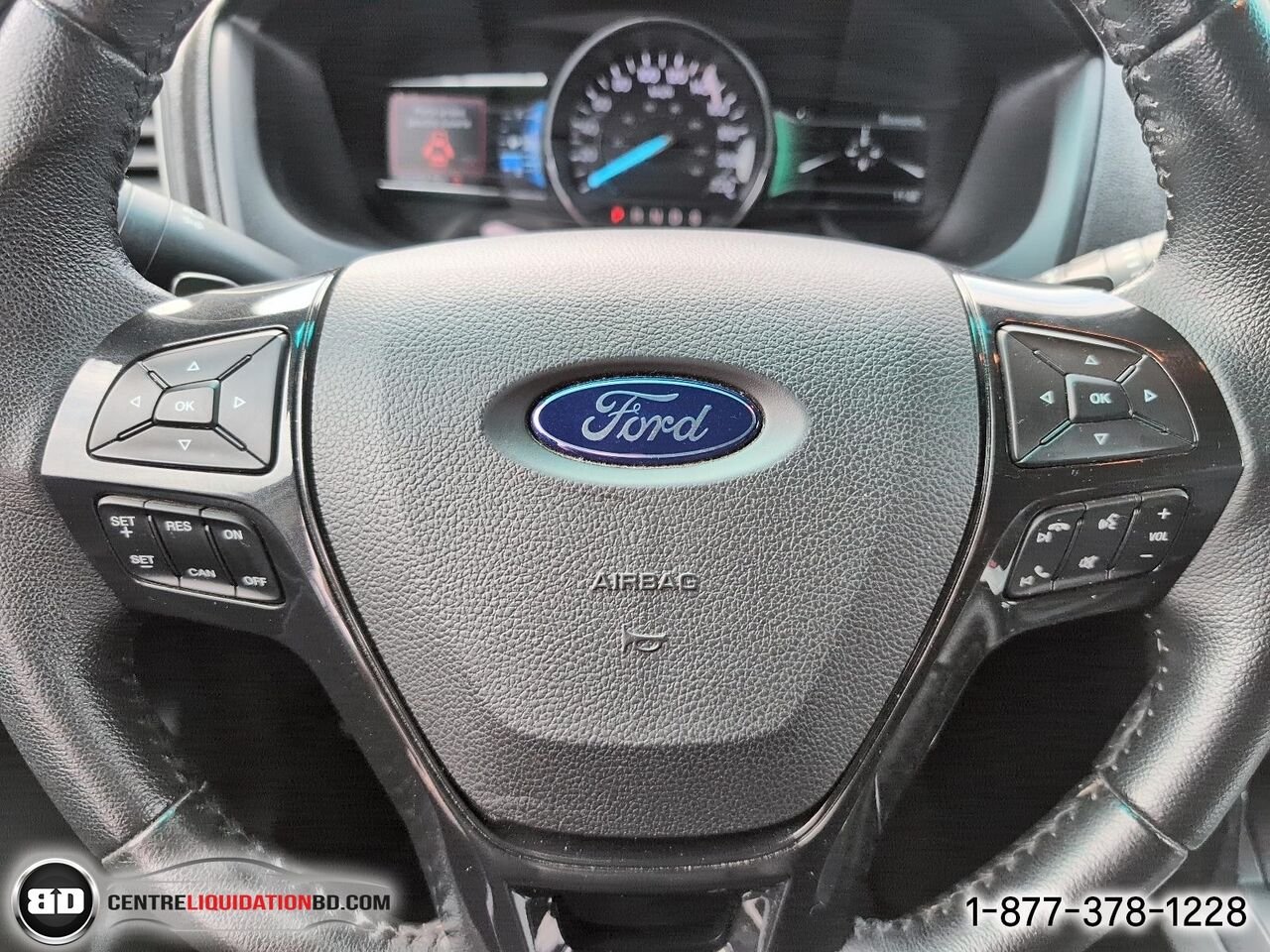 Ford Explorer XLT 2.3L ECOBOOST AWD | BD0384 2017 Noir Granby - photo #18
