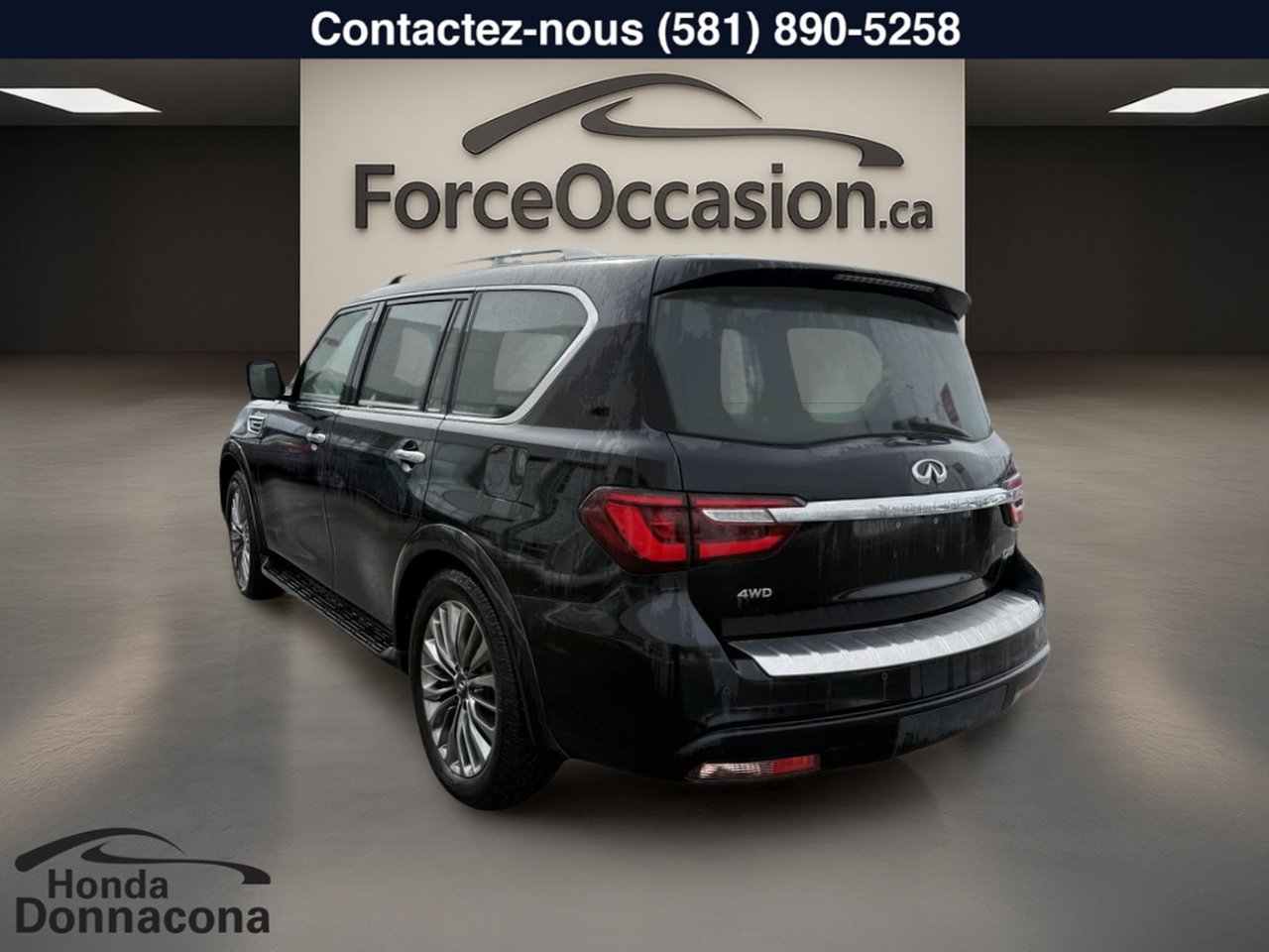 Infiniti QX80 2021 Noir  - photo #7