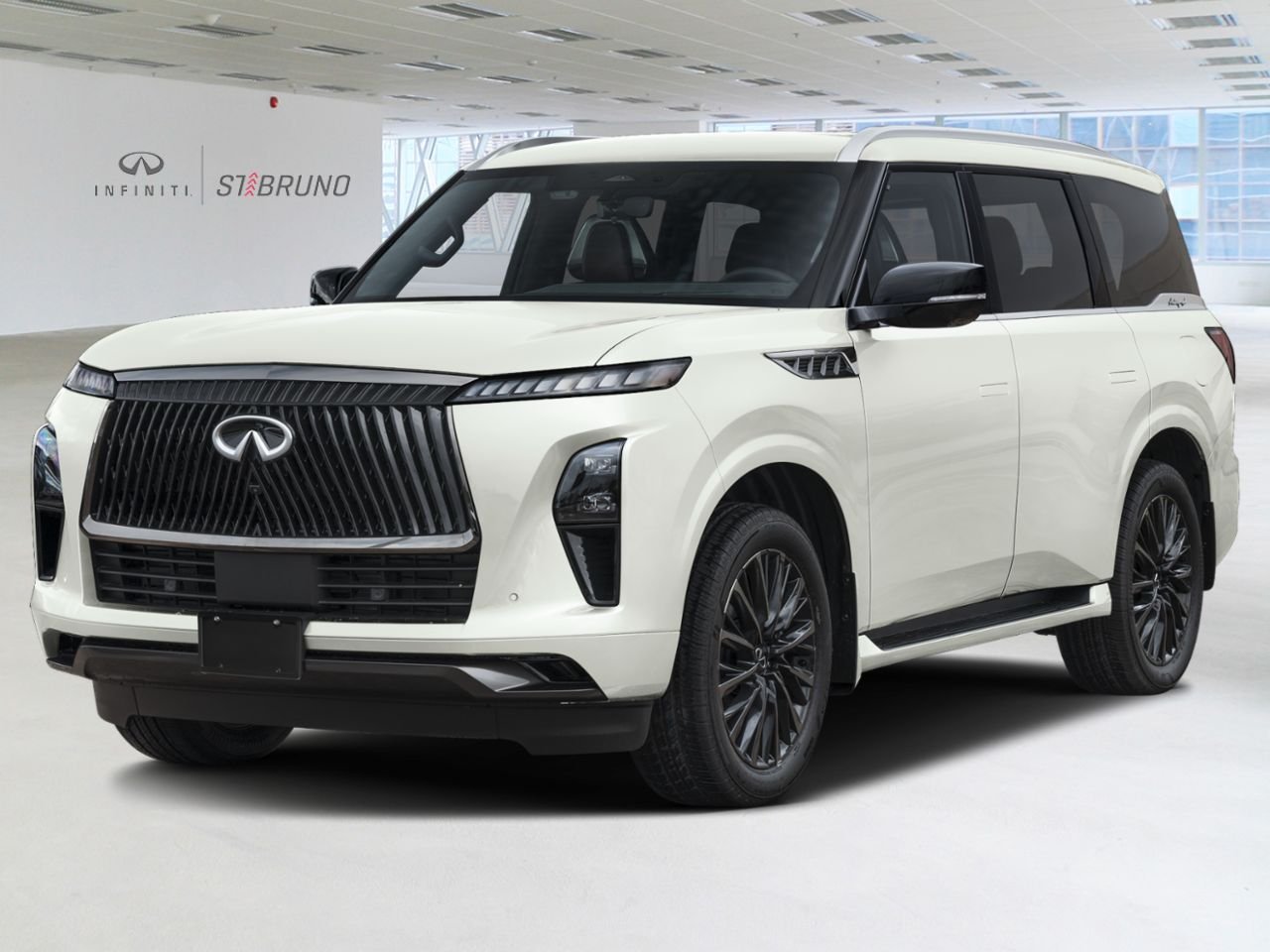 2027 INFINITI QX80 Radiant White TriCoat Pearl Saint-Basile-le-Grand - photo #0