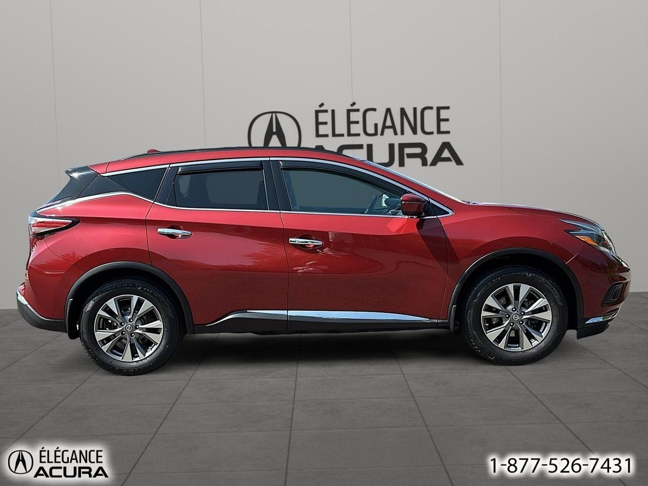 Nissan Murano SV | A8673A 2018 Rouge Granby - photo #3