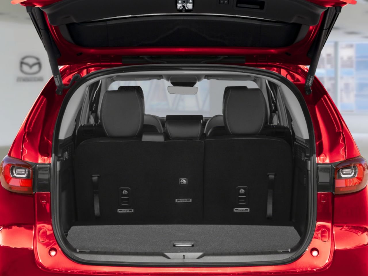 MAZDA CX-90 hybride rechargeable NIV JM3KKCHAXT1400722 2026 Rouge vibrant cristal métallisé Chicoutimi - photo #11