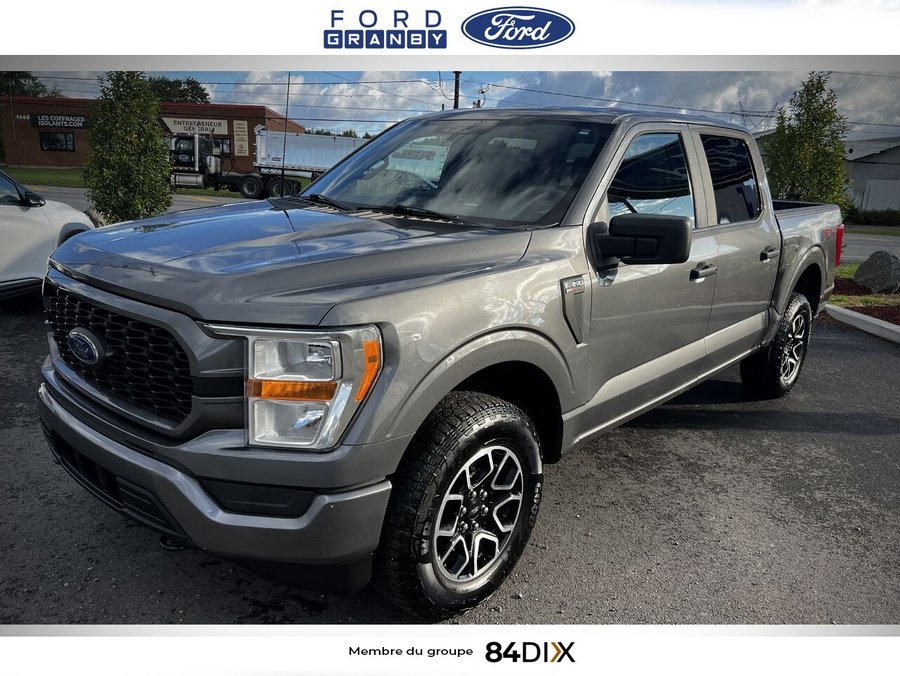 2022 Ford F-150 XL STX cabine SuperCrew 4RM caisse de 5,5 pi Grey