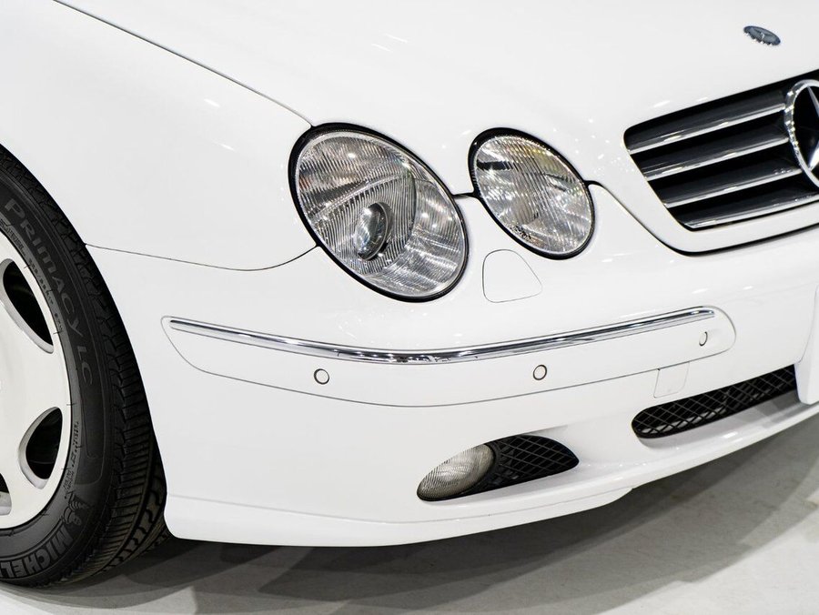 2001 Mercedes-Benz CL600 2001 White