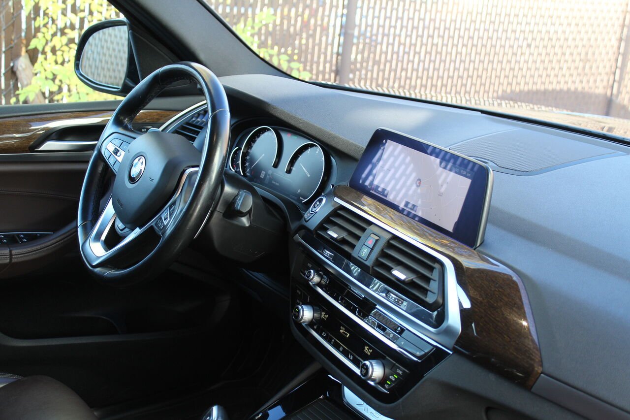 BMW X3 VIN: 5UXTY5C04M9G42268 2021 Noir Sainte-Rose - photo #6