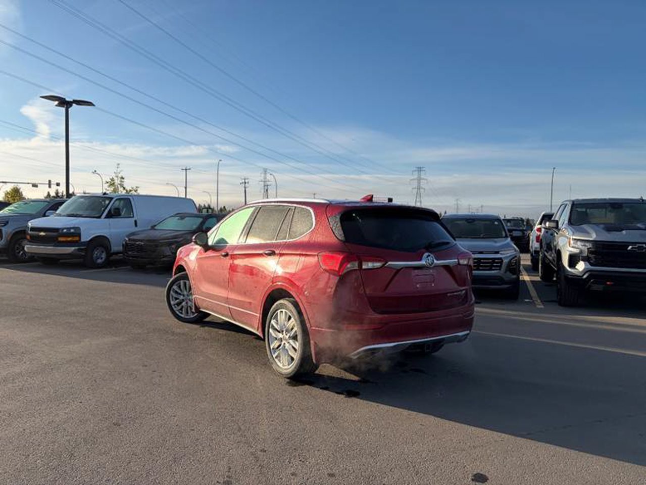2020 Buick Envision AWD 4dr Premium II Red Sherwood Park - photo #3