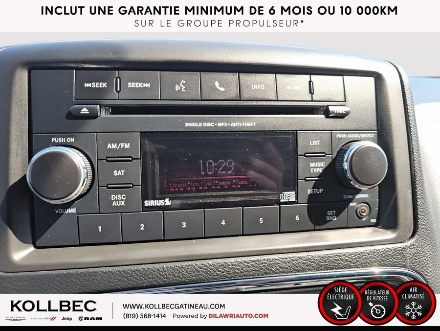 2017 DODGE GRAND CARAVAN *** UN PROPRIO + CLEAN CARFAX *** Red