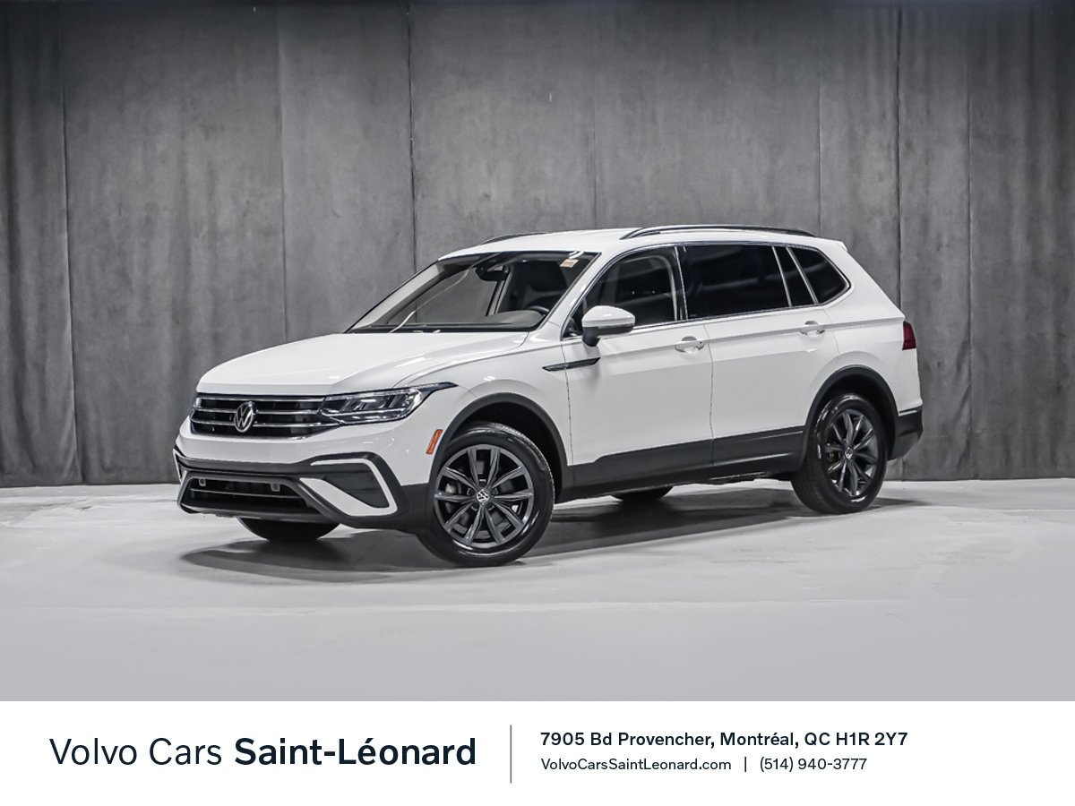 2022 Volkswagen Tiguan COMFORTLINE White Montreal - photo #0