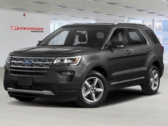 Ford Explorer XLT, quatre roues motrices 2019 Gris