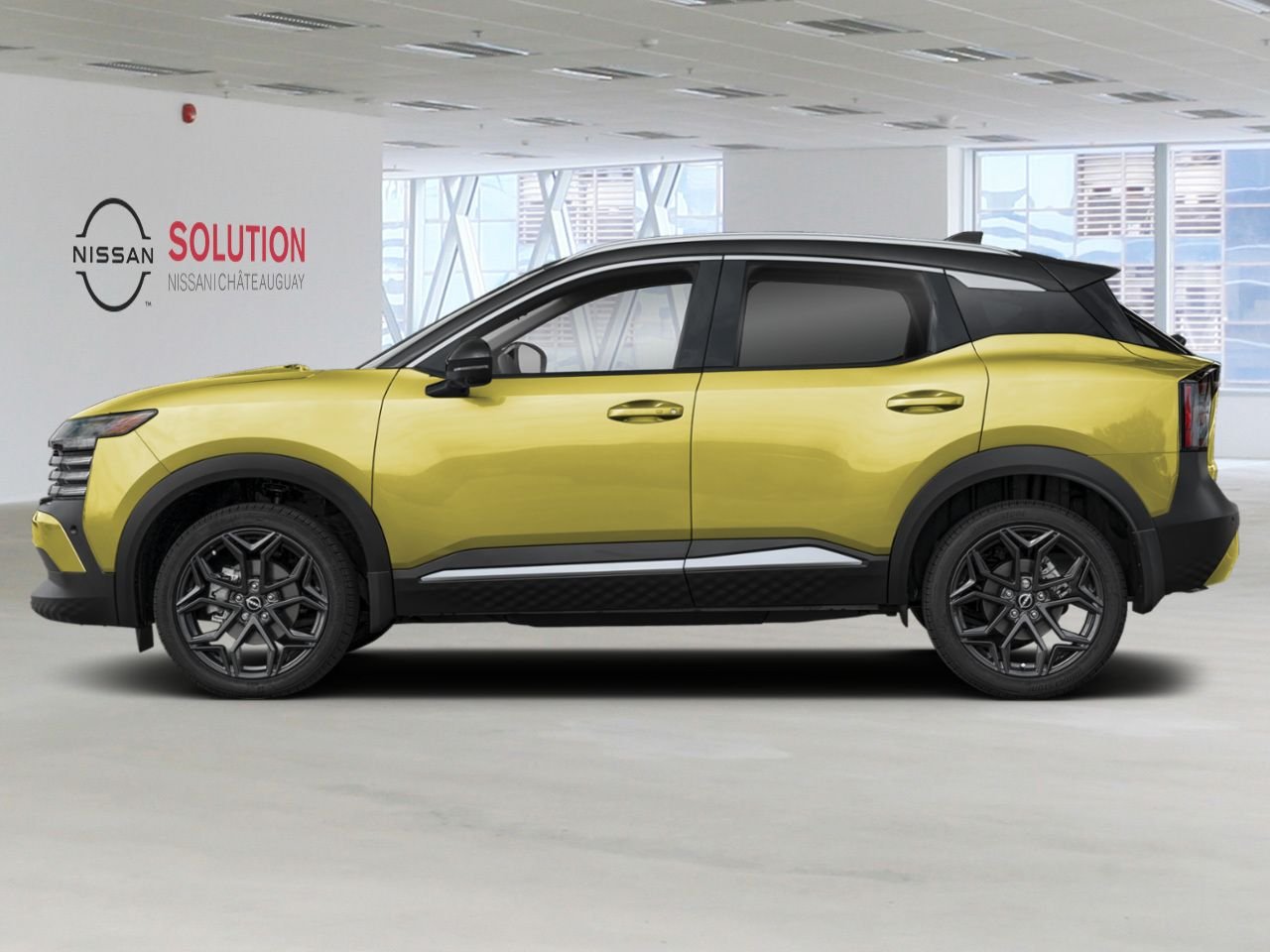 NISSAN Kicks KICKS SR AWD 2027 Jaune yuzu métallisé/Noir intense Châteauguay - photo #1