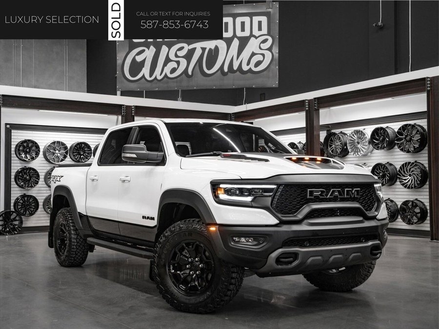 2021 Ram 1500 TRX 4WD | Level 2 | Tonneau Cover | Front PPF White
