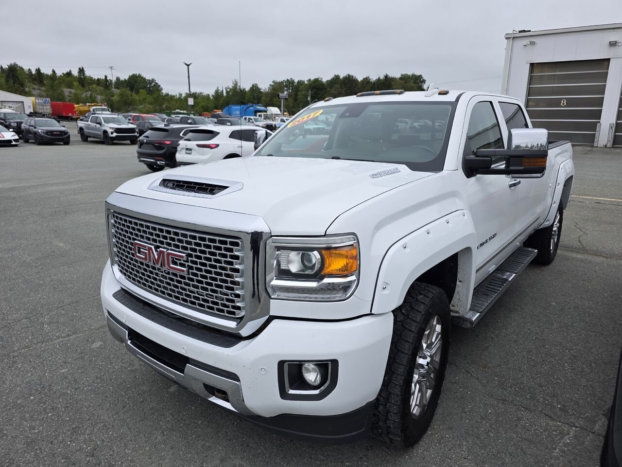 GMC Sierra 2500HD Denali 2017 Blanc Rouyn-Noranda - photo #1