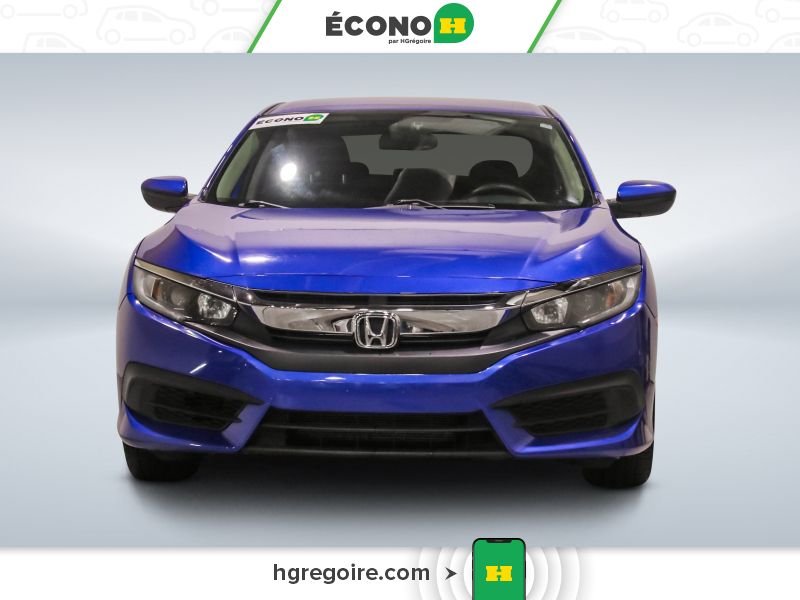 Honda Civic 730517A | LX AUTO GR ÉLEC A/C BLUETOOTH CAMÉRA 2016 Bleu Laval - photo #1