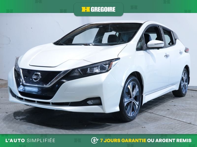 Nissan Leaf 820382 | SL PLUS AUTO AC CUIR NAV MAGS CAM RECULE 2020 Blanc Laval - photo #2