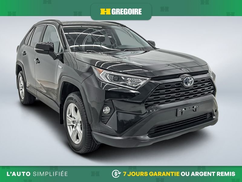 2021 Toyota Rav 4 Hybrid XLE AWD BLUETOOTH CAMERA Black