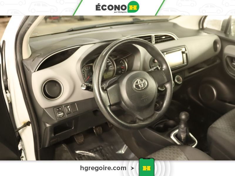 2015 Toyota Yaris White Blainville - photo #20
