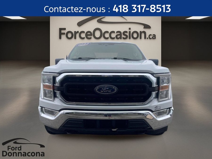Ford F-150 XLT cabine SuperCrew 4RM caisse de 6,5 pi - 3,5 ECOBOOST - PROPRE - BAS KILOMÉTRAGE 2022 Blanc