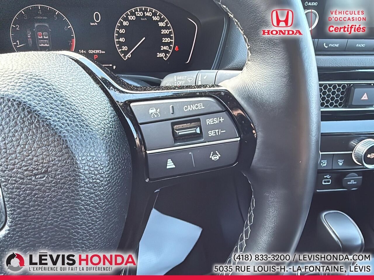 2024 Honda Civic EX EX CVT White Lévis - photo #21