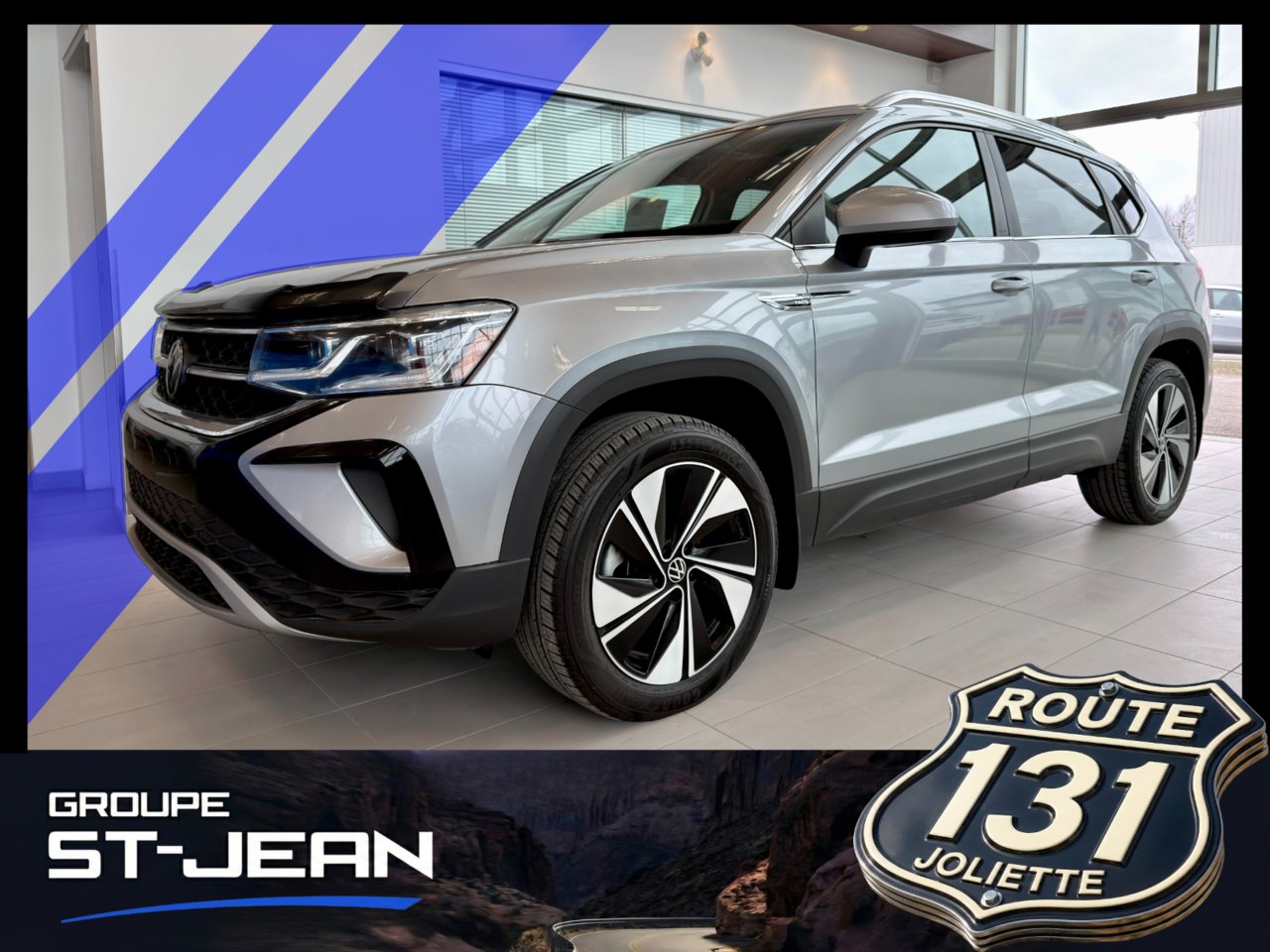 Volkswagen Taos 2023 Argent Notre-Dame-des-Prairies - photo #0