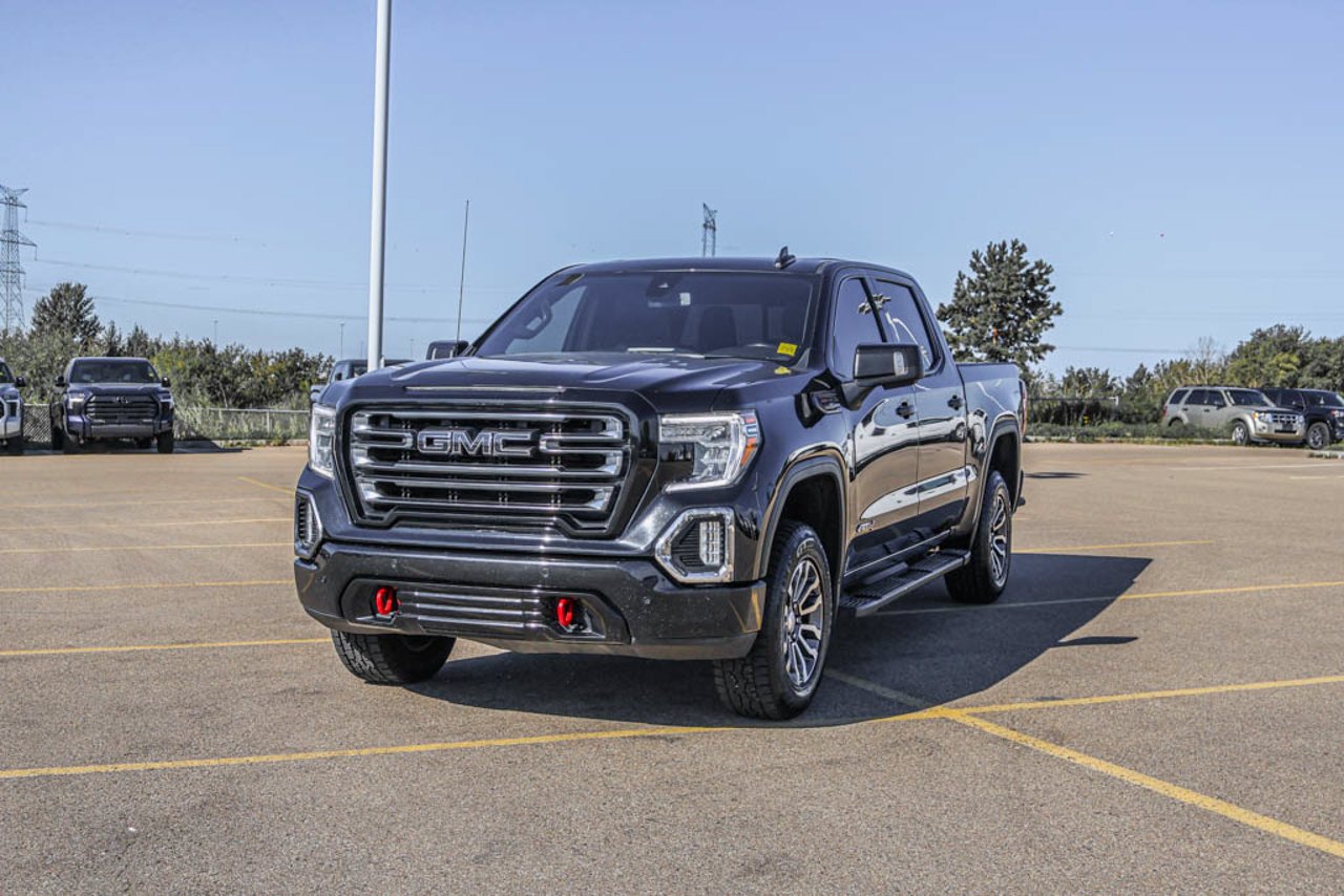 2022 GMC Sierra 1500 Limited 4WD Crew Cab 147 AT4 Black Sherwood Park - photo #3