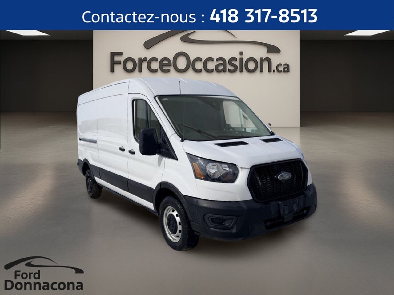 Ford Transit Cargo Van 2024 Blanc Donnacona - photo #6