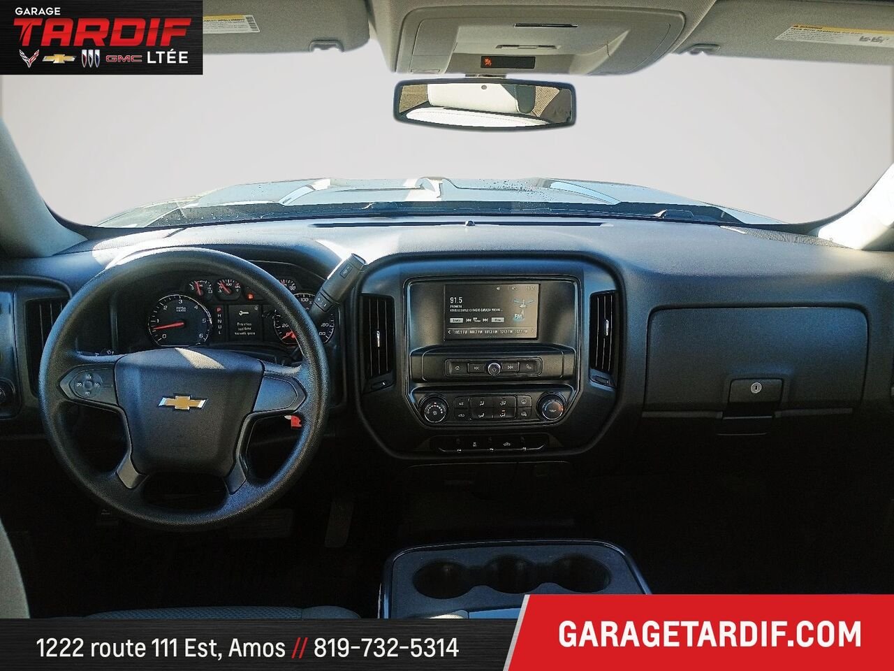 CHEVROLET SILVERADO CABINE MULTIPLACE 4RM 46783A 2018 Noir Amos - photo #12